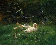 Willem Maris Ducks Spain oil painting artist